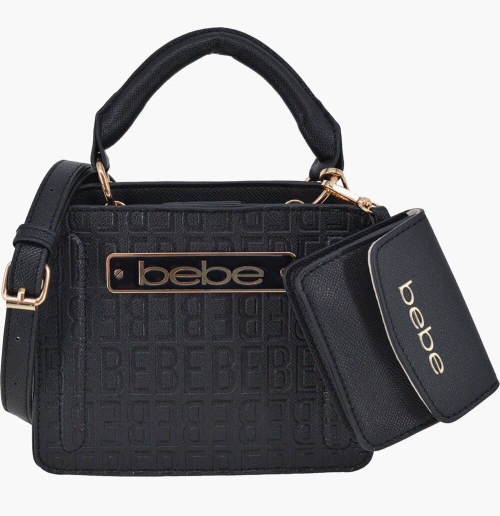 BEBE Thea Mini Satchel with Pouch